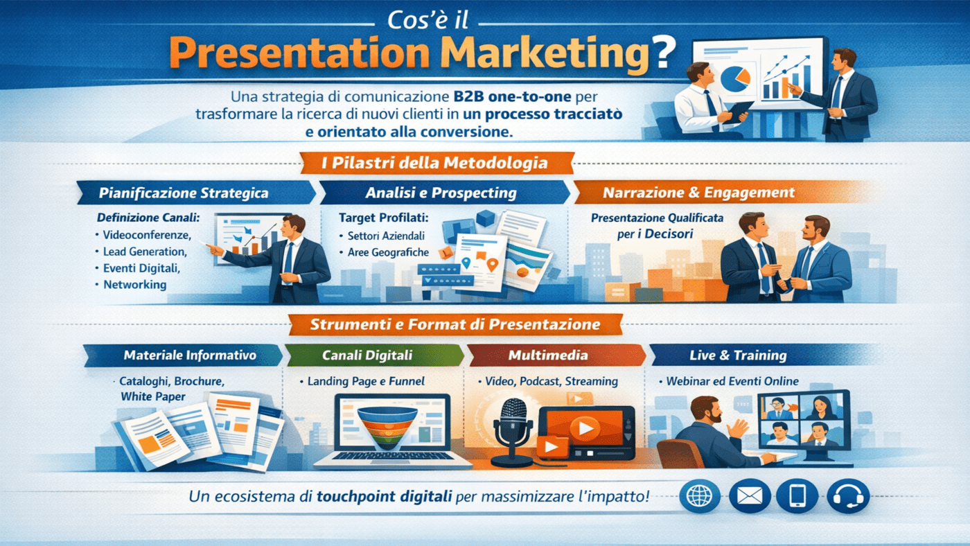 Presentation marketing per trovare nuvi clienti b2b