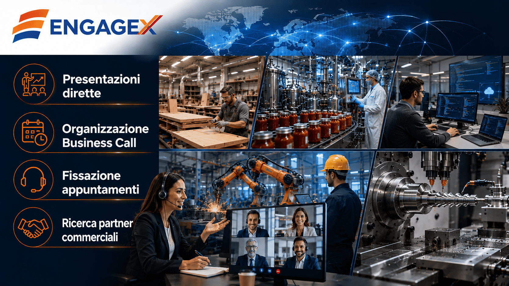 Engagex presentazioni commerciali